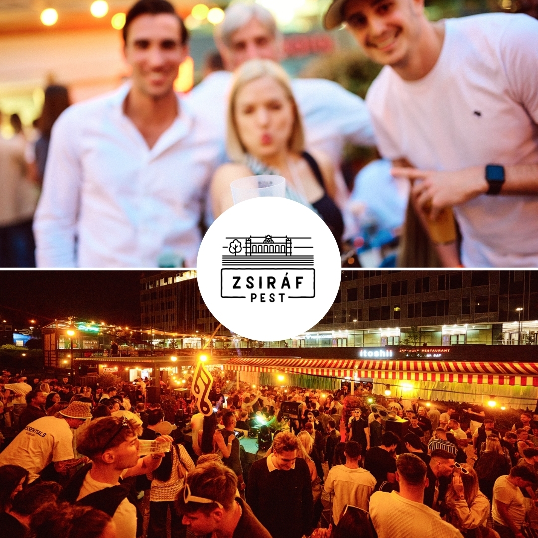 Meet ZsirĂĄf Pest, Budapest's coolest open-air bar near Nyugati. Chill on the sunny terrace by day with craft beer, wine spritzers and Neapolitan pizza, then dance at open-air DJ parties till 4am. A favourite with international students â and ELB Card holders get drink discounts on all drinks.